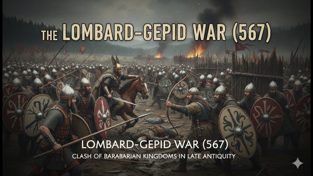 The Lombard&ndash;Gepid War (567) &ndash; Clash of Barbarian Kingdoms in Late Antiquity