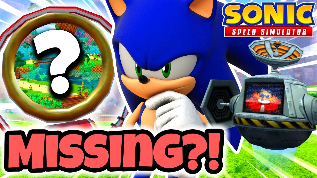 Чего НЕ ХВАТАЕТ в Sonic Speed ​​Simulator?