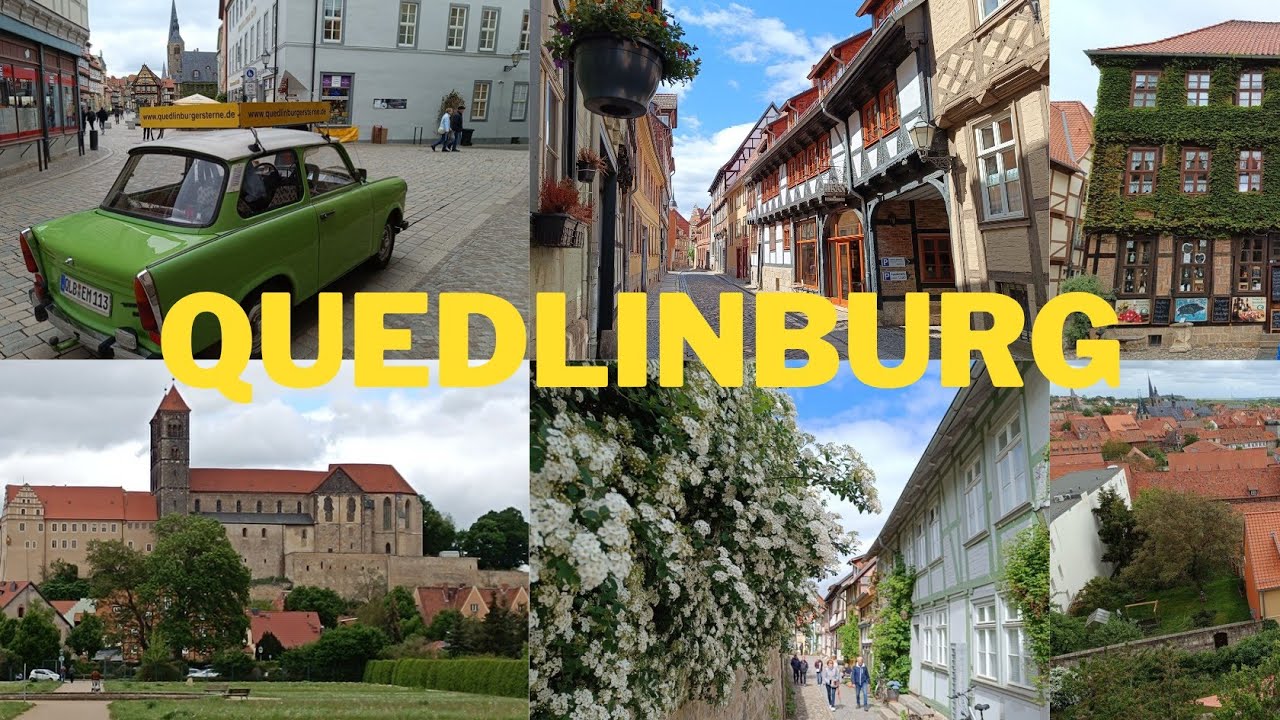 Quedlinburg Harz - Urlaub in Deutschland 2025 Teil 3 - Sehenswürdigkeiten Tipps Altstadt Münzenberg