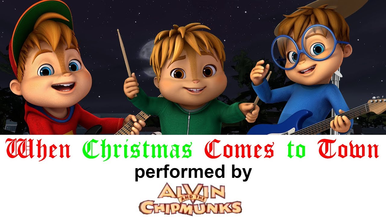 When Christmas Comes to Town (Alvin and the Chipmunks FAN cover)