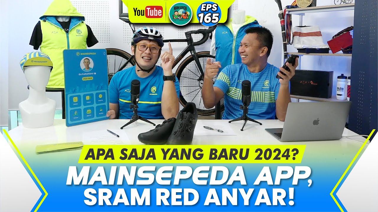 Apa Saja yang Baru 2024? Mainsepeda App, SRAM Red, dan Sepeda-Sepeda Anyar!
