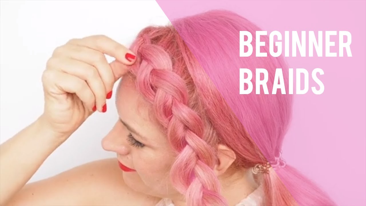 Beginner's Braids - Easy Dutch braid tutorial - Hair Romance
