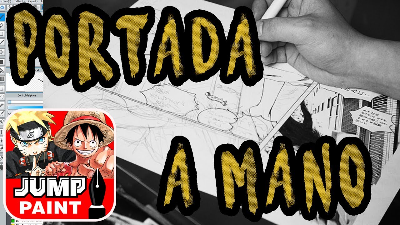 CÓMO PONER UNA PORTADA EN JUMP PAINT (MEDIBANG)