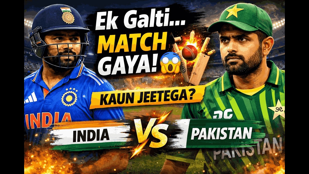 India Ki Ek Galti… Aur Match Gaya! 😱 | Full Analysis | #indvspak