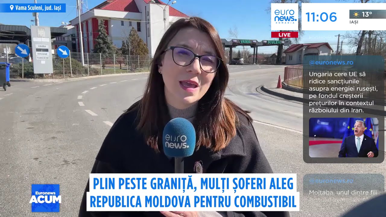 Șoferii din România fac plinul mașinilor în Moldova. Care sunt prețurile pentru carburant
