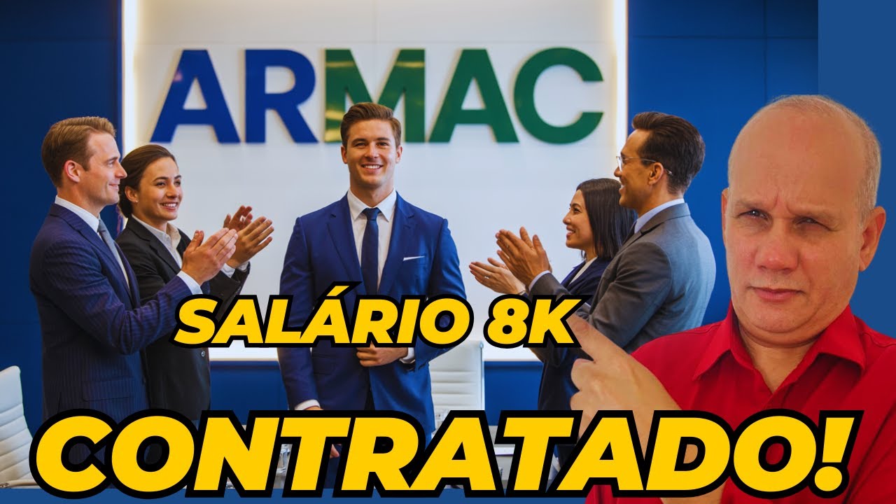 Trainee ARMAC: Mega Aulão p/ passar em todas as Etapas