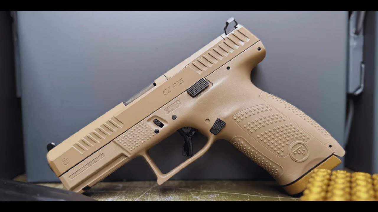 german bundeswehr - brandnew p13 pistol - a cz p10c fde or