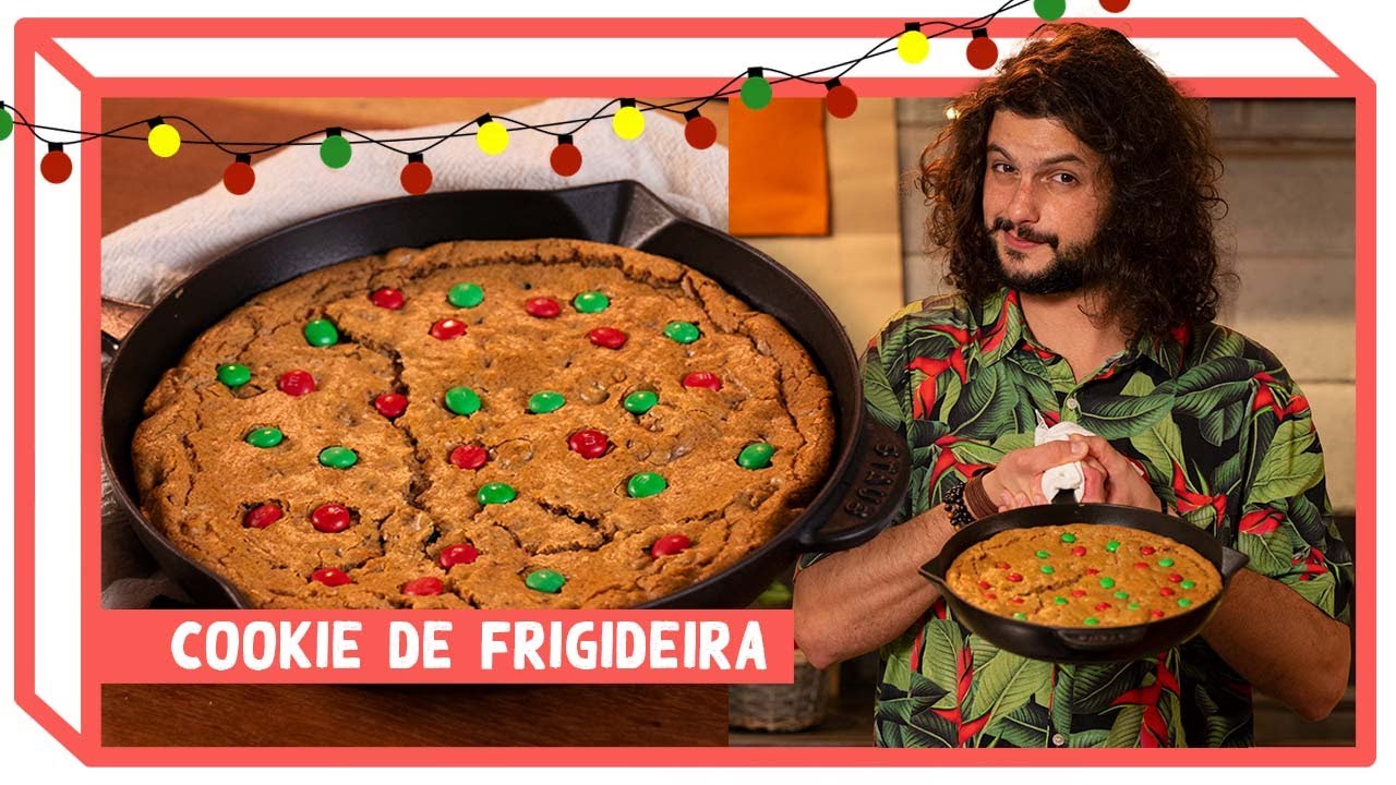COOKIE DE M&M'S NA FRIGIDEIRA | Mohamad Hindi
