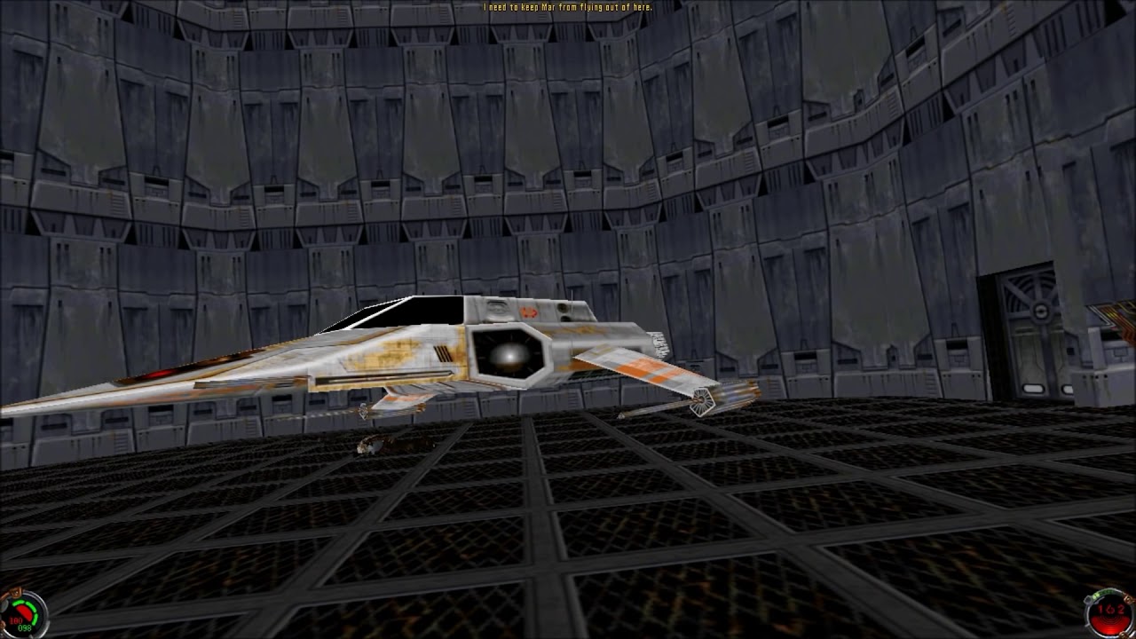 Star Wars Jedi Knight: Mysteries of the Sith - (Level 6) Katraasii Space Port
