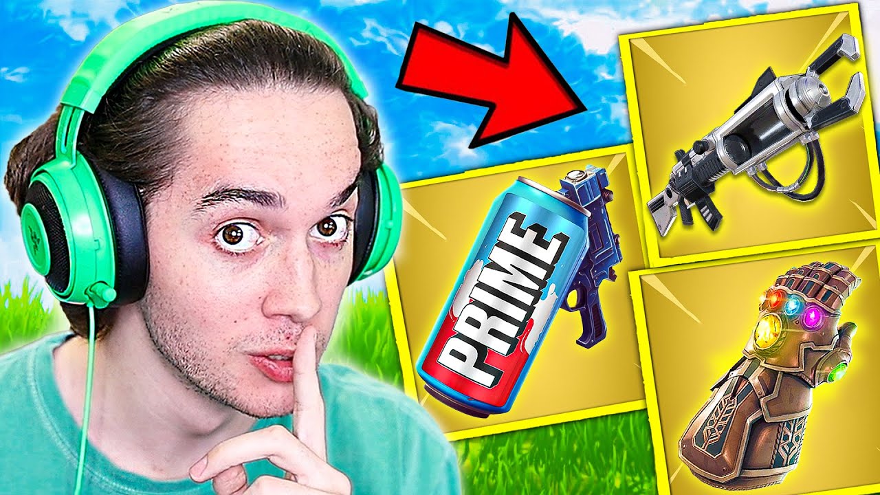 I Used EVERY Banned item in Fortnite!