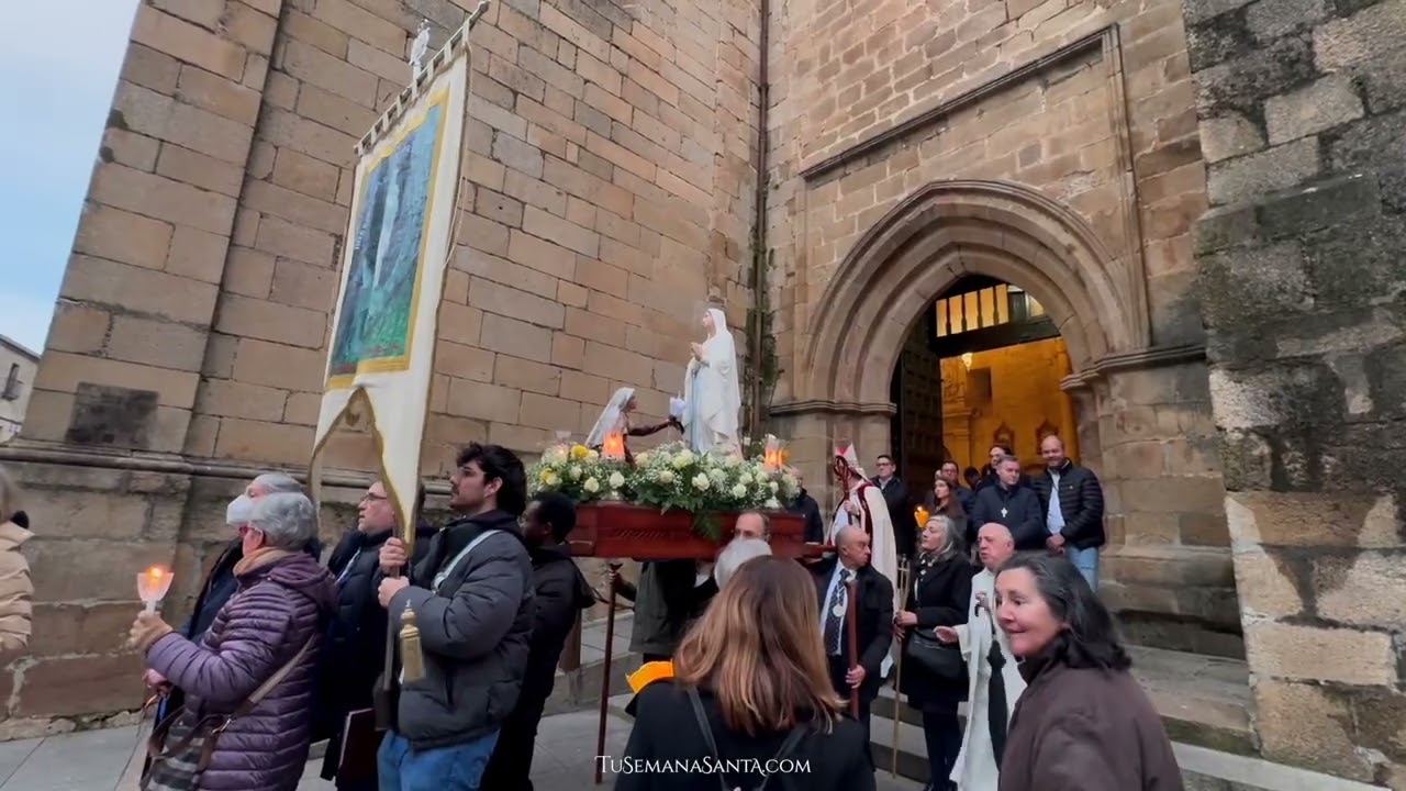 Procesión de la Virgen de Lourdes 2026