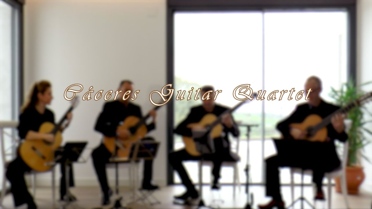 Cáceres Guitar Quartet - Danza Española no. 4 op. 37 