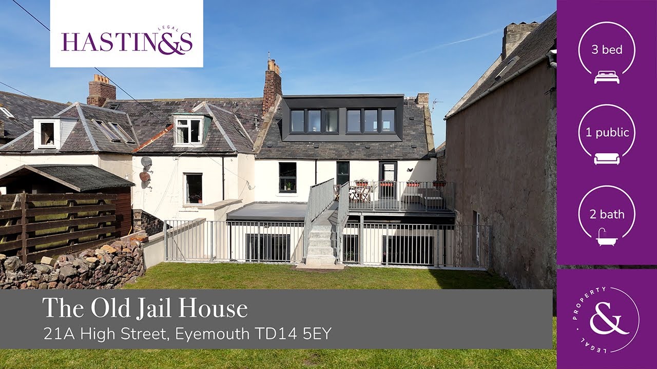 The Old Jail House, 21A High Street, Eyemouth TD14 5EY - Video Tour