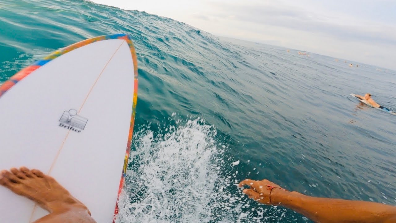 NEW TWIN PIN SURFBOARD TEST ( BODHI )