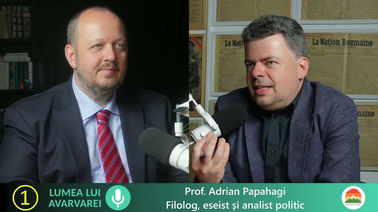 Prof. Adrian Papahagi, filolog, eseist și analist politic | Lumea lui Avarvarei