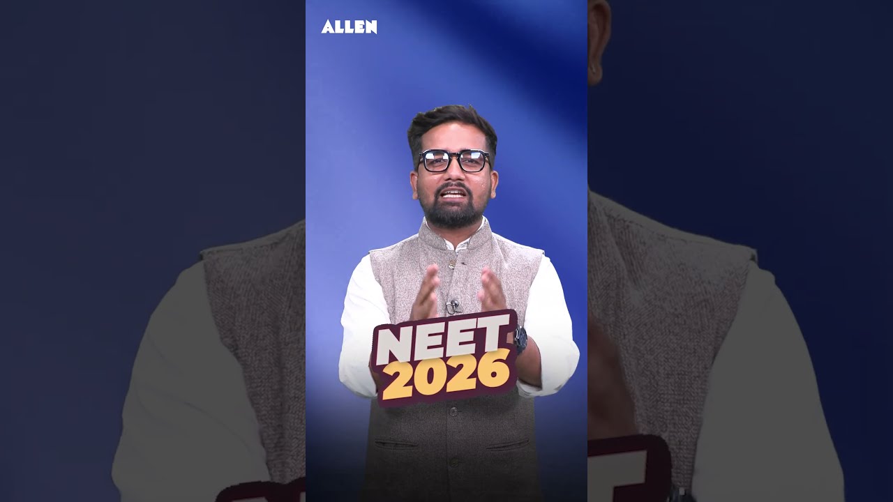 NEET 2026 Reality Check 🚨 Are You Really Prepared? | ALLEN Kota #neet2026