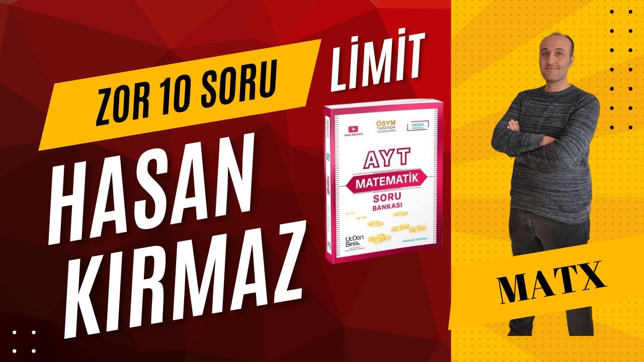 345 YAYINLARI LİMİT ZOR YAPILAN 10 SORU