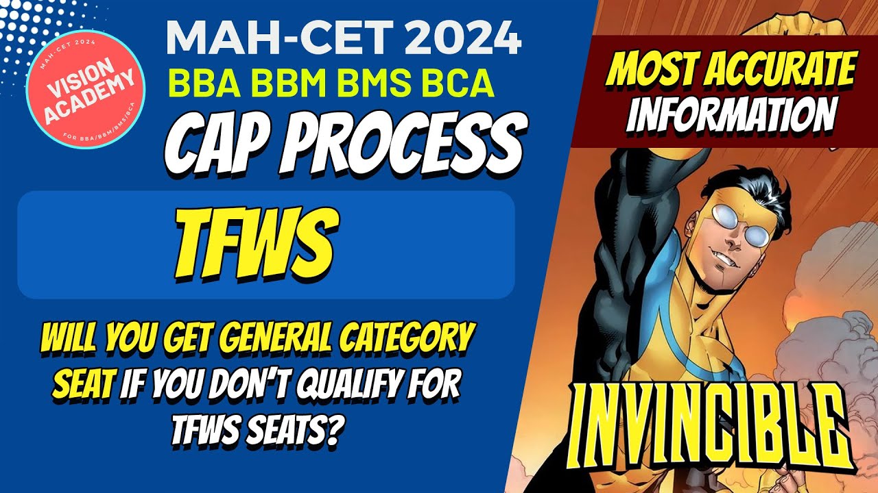 TFWS 🚀 Will you get General OPEN Category Seats if you apply for TFWS in CAP for BBA BBM BMS BCA