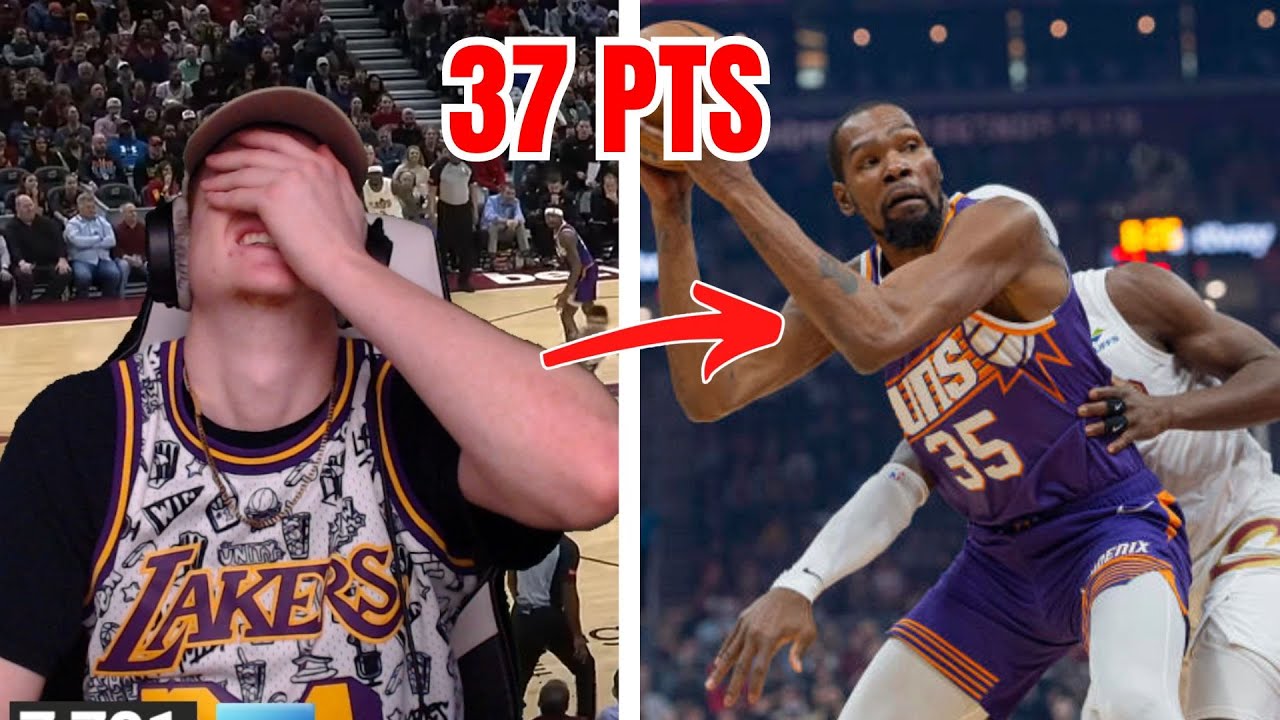 KD 37 PTS and Comeback win! Reacting to Suns vs Cavaliers