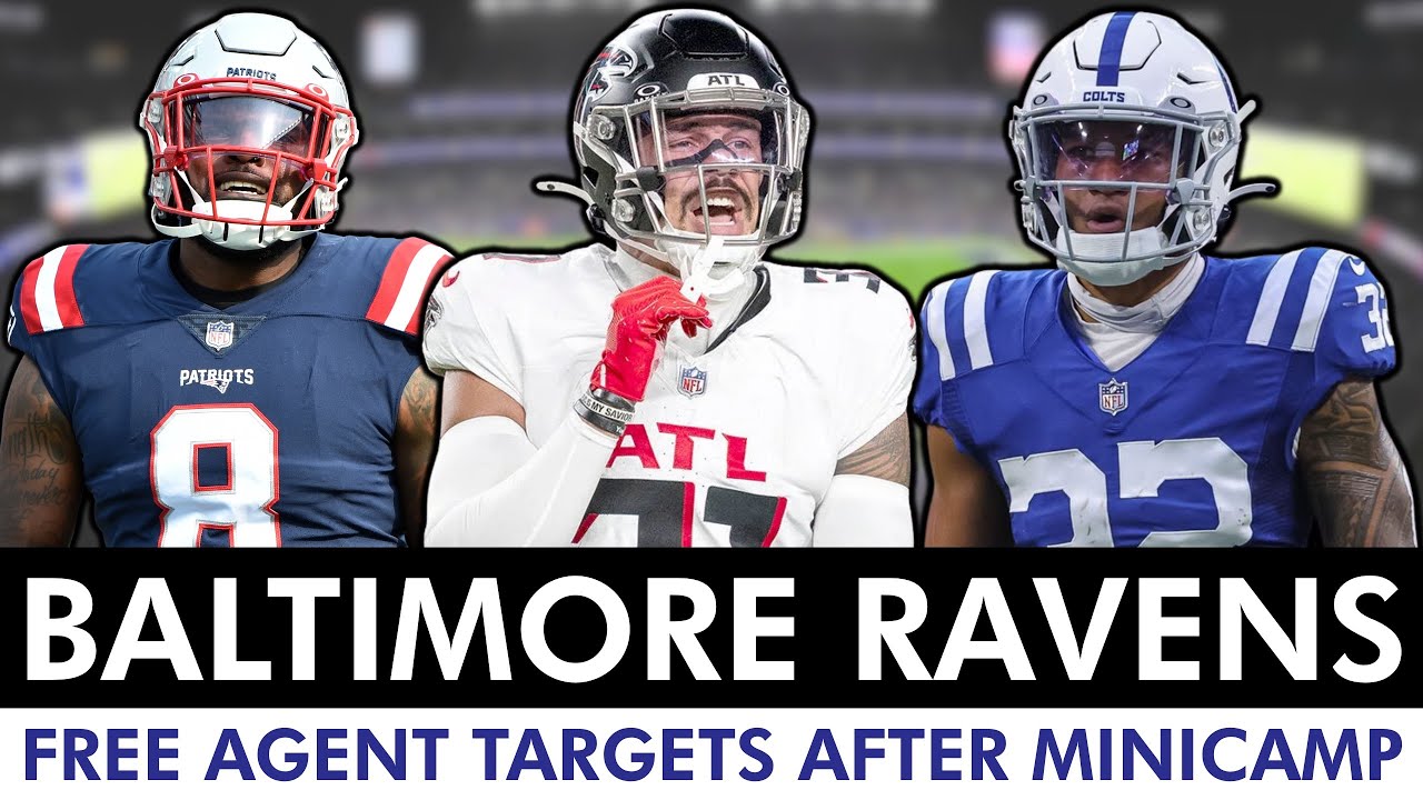 Baltimore Ravens Free Agent Targets After Ravens Minicamp Ft. Justin Simmons & Julian Blackmon