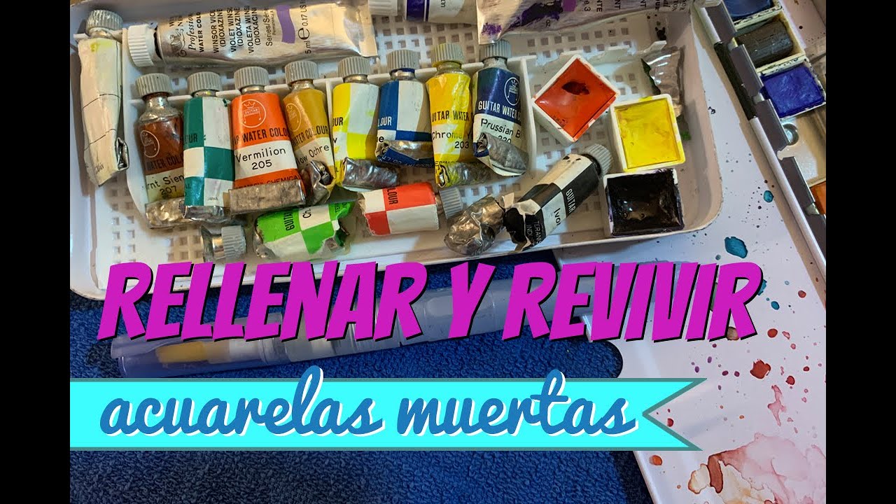 [HD]rellenar y revivir acuarelas muertas