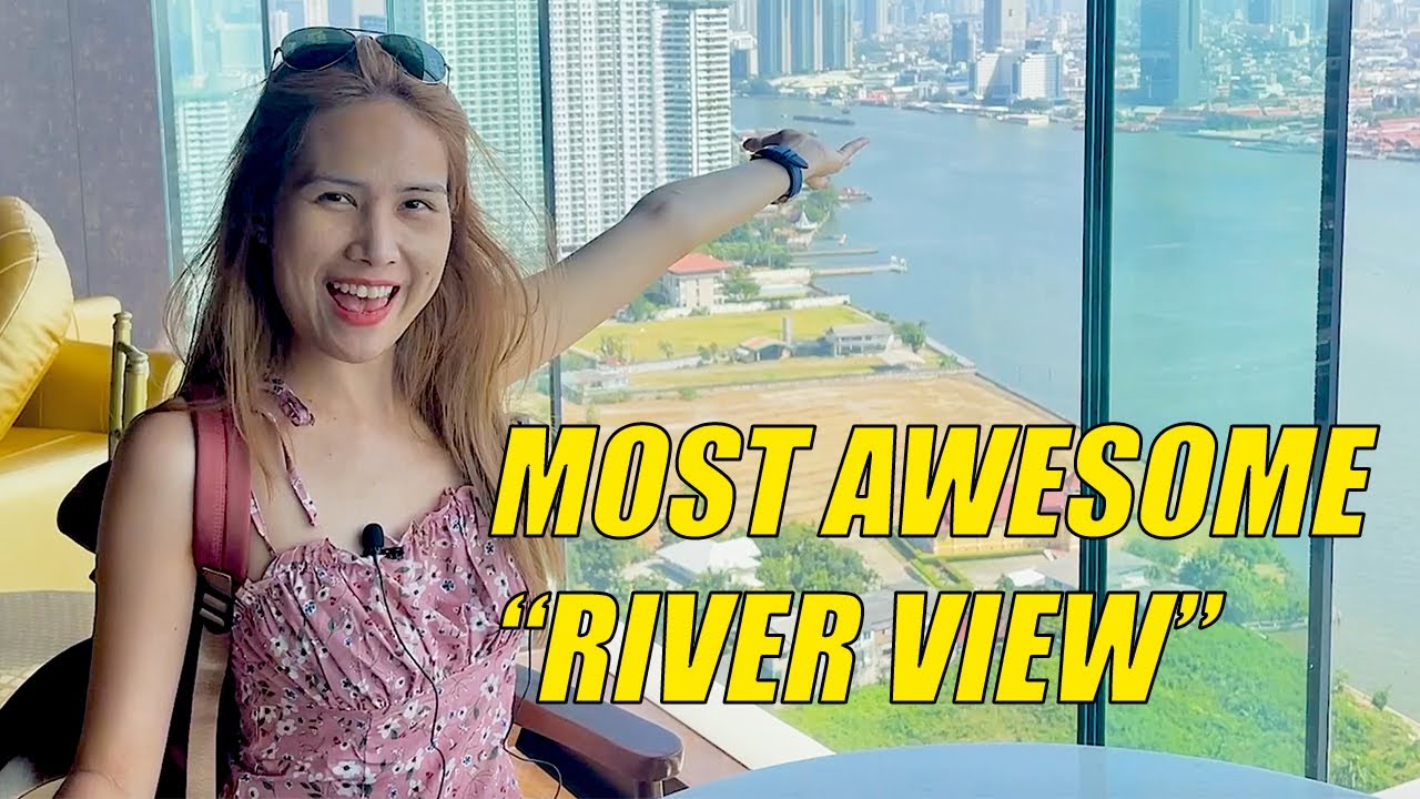 One of the best river views in Bangkok