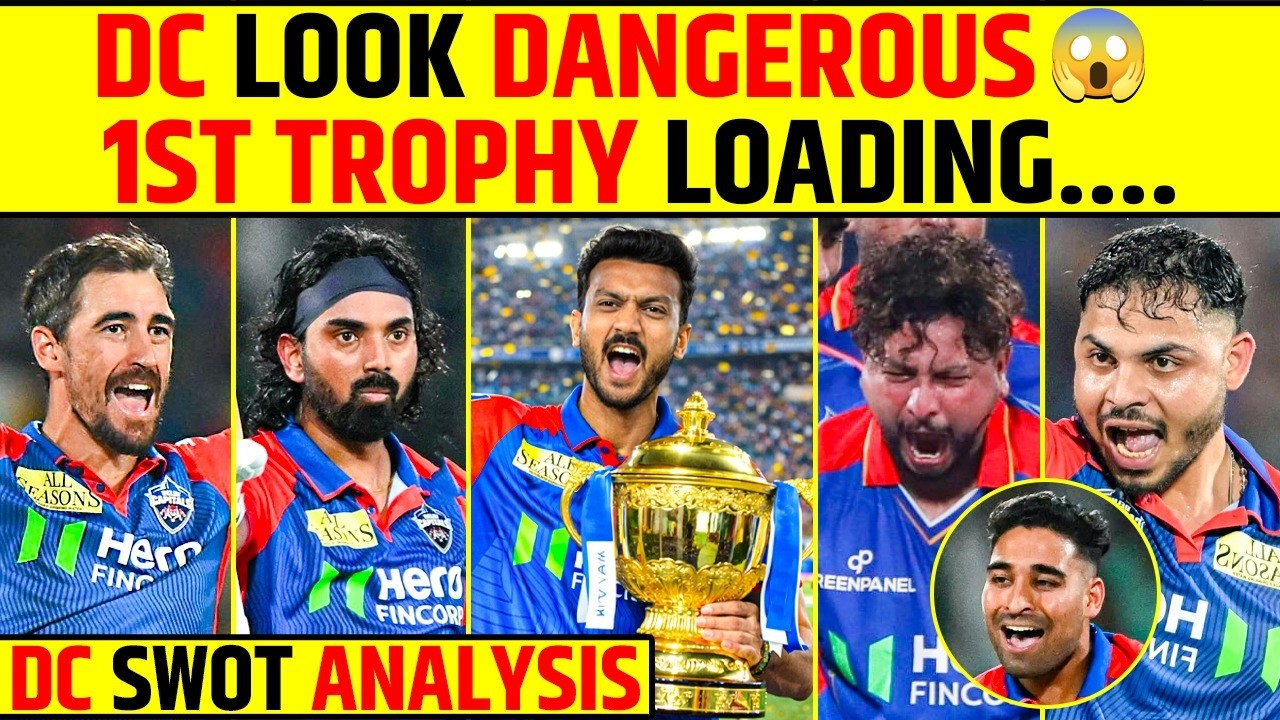 DELHI CAPITALS SWOT ANALYSIS: DC LOOKS DANGEROUS😱 1ST TROPHY LOADING? #ipl2026 #delhicapitals