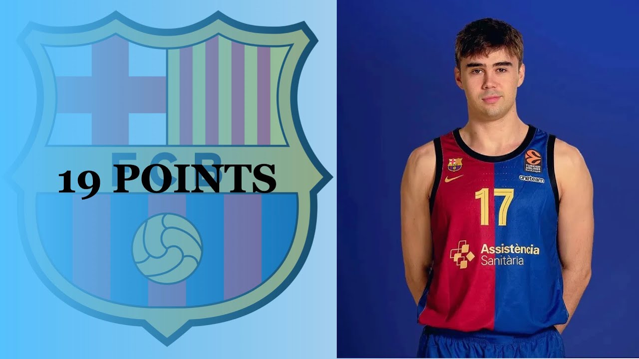 Juan Nunez Highlights 19 Pts vs. Panathinaikos 24/25 Season