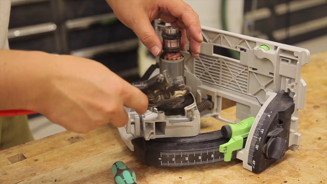 ❶ Festool   TS55     Repair  丸ノコの修理