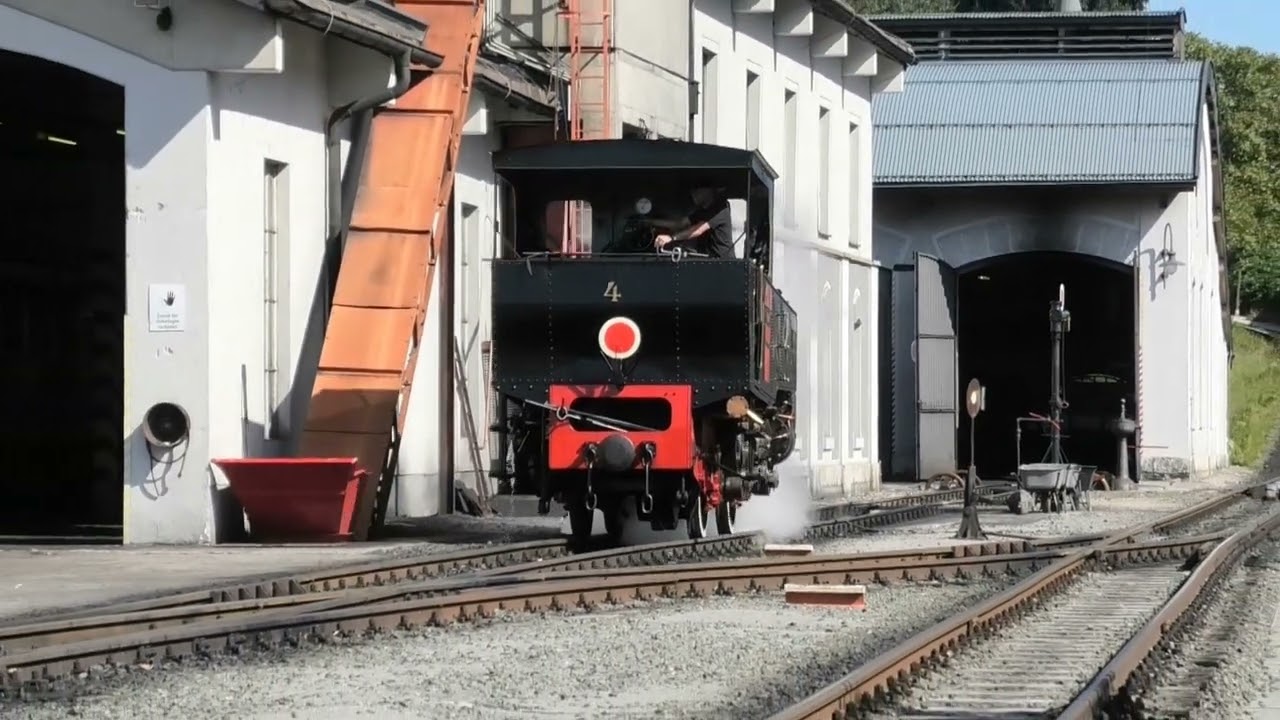 Dampfbetrieb in Jenbach Achenseebahn