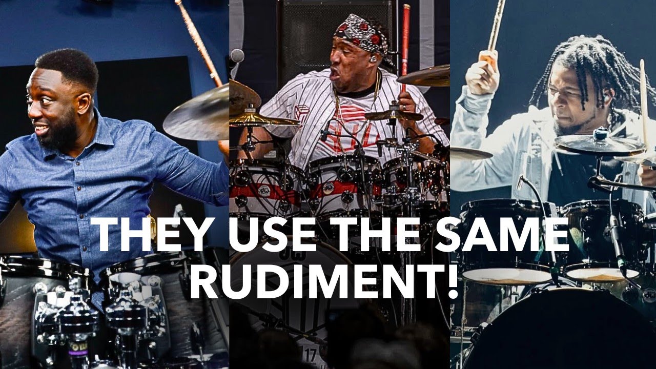 The most used Rudiment by Pro drummers!