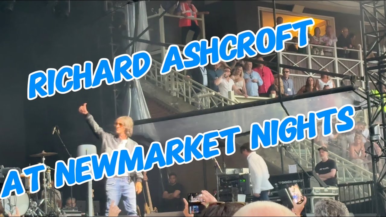 Richard Ashcroft at Newmarket Nights 2025