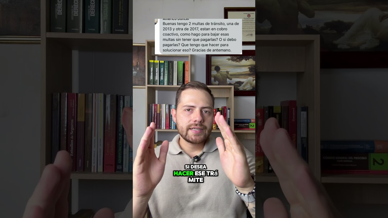 Prescripci&oacute;n multas de tr&aacute;nsito