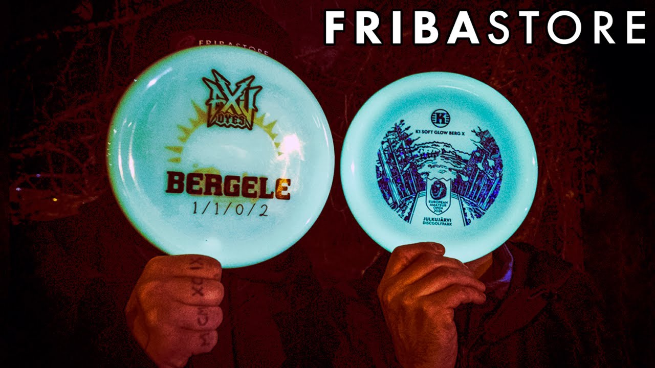 GLOW-Frisbeegolfia Bergeillä || BERGELE-ARVONTA :)