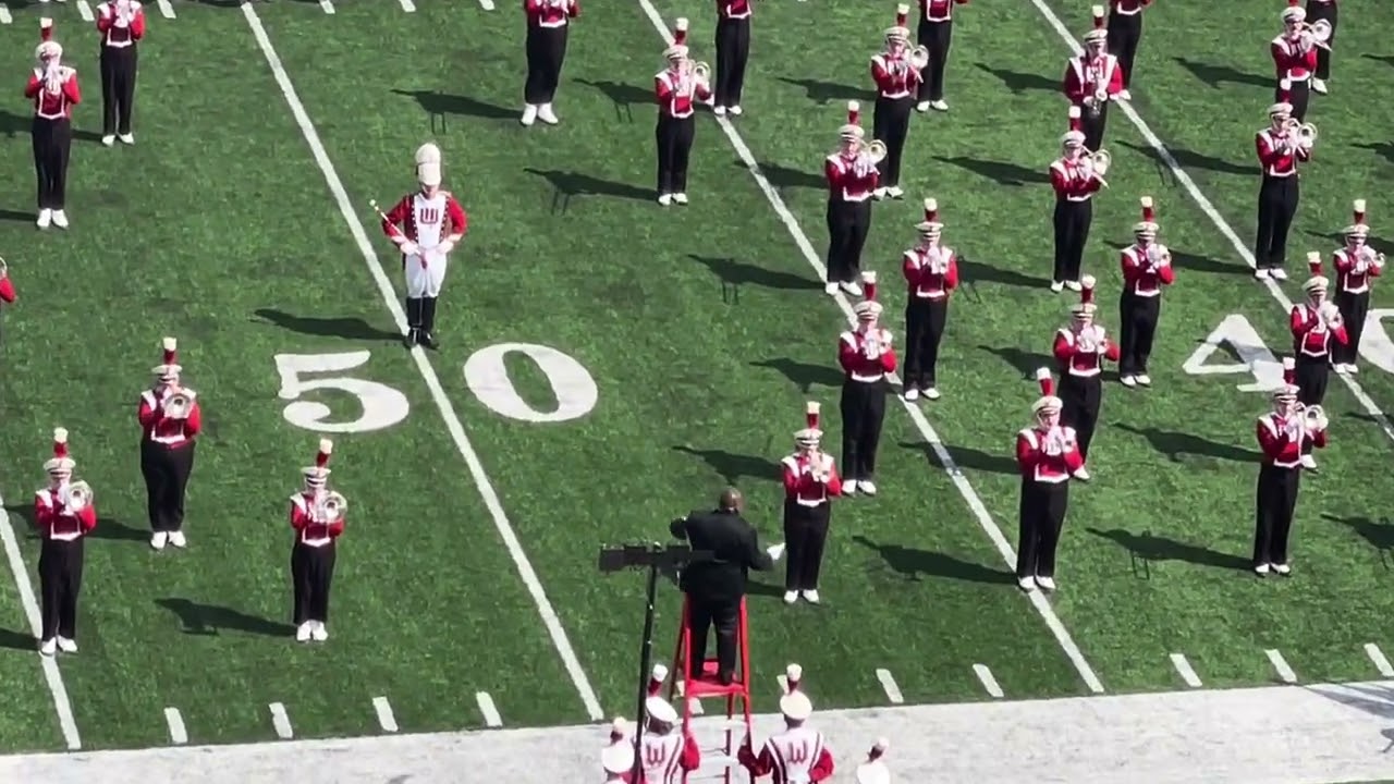 University of Wisconsin Marching Band: Run-On and Pregame: 9/2/23