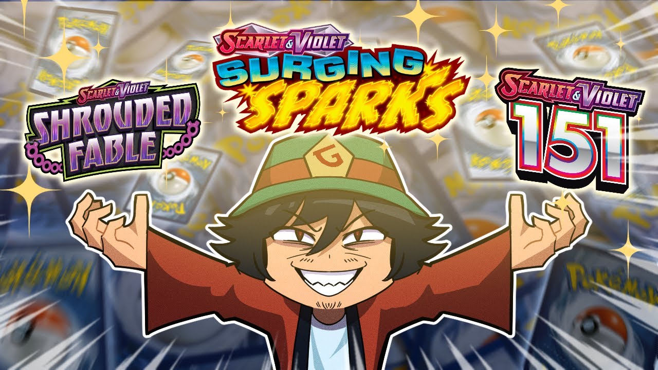 LIVE Opening Pokemon TCG Unboxing 151, Surging Sparks, and Shrouded Fable