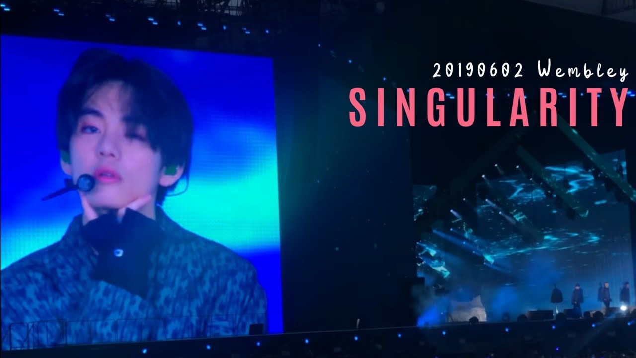 20190602 BTS (방탄소년단) V - SINGULARITY LOVE YOURSELF: SPEAK YOURSELF WEMBLEY STADIUM LONDON DAY 2