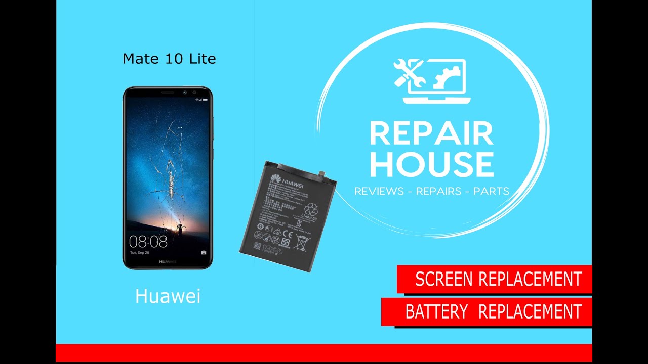 Huawei Mate 10 Lite Screen & Battery Replacement - Αλλαγή οθόνης και Μπαταρίας
