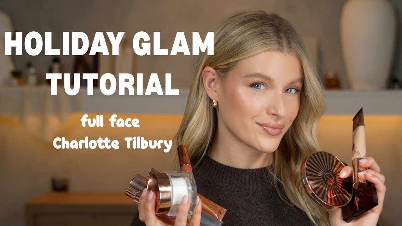 Праздничный гламур // Полный макияж от Charlotte Tilbury