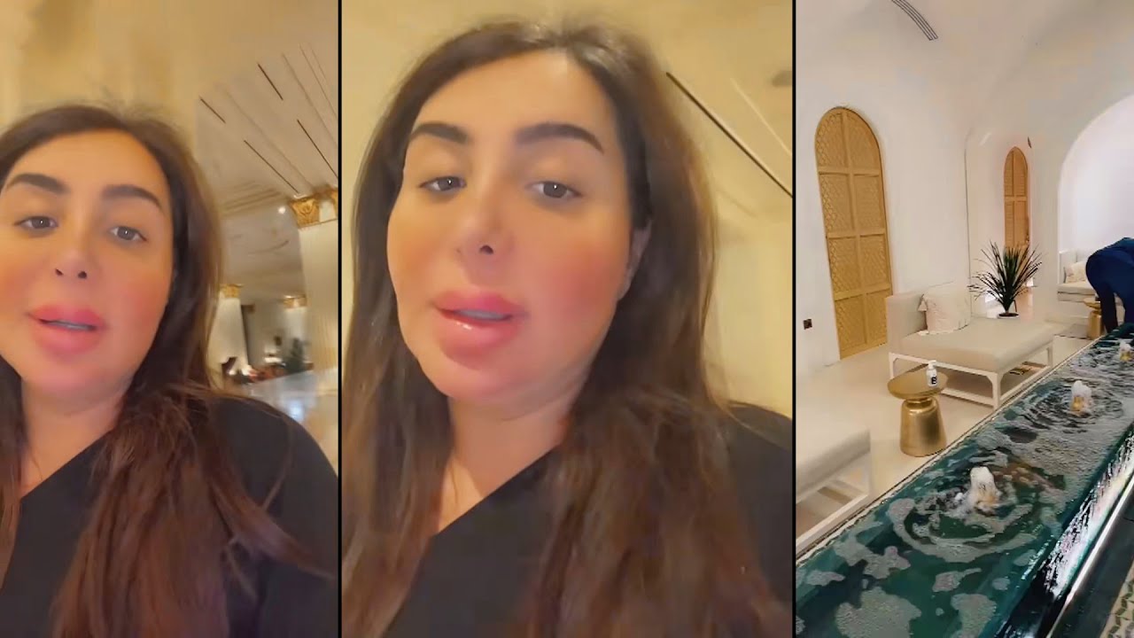 شيماء علي منبهره من جمال المكان في ايزيل  دبي❤️