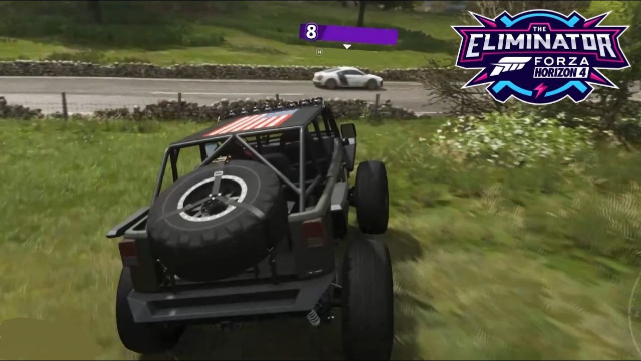 ... БЕЗ КОММЕНТАРИЕВ. (Forza Horizon 4 Eliminator)