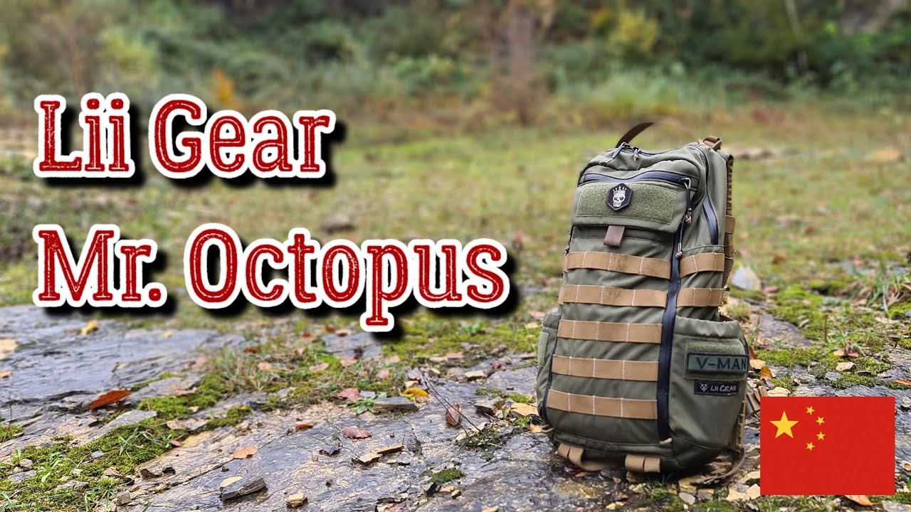 Chinas Antwort auf den Mystery Ranch Spartan - der Lii Gear Mr. Octopus Rucksack