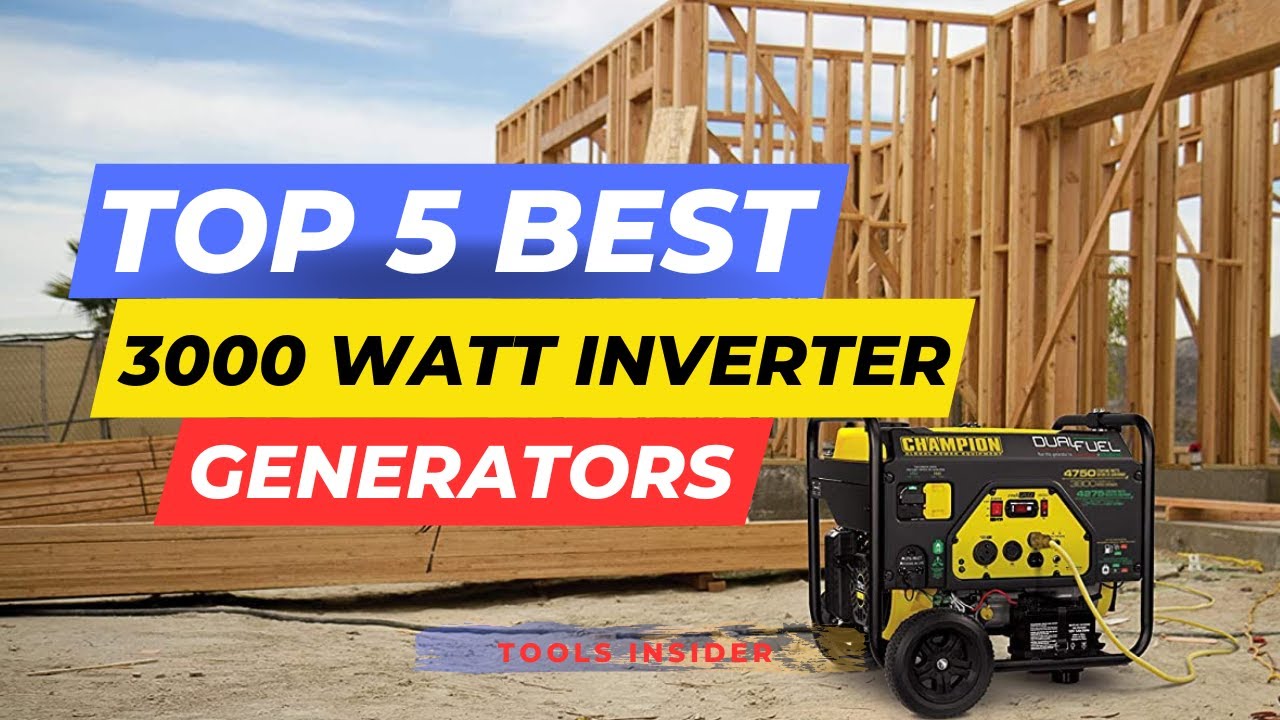 Top 5 Best 3000 Watt Inverter Generator Review in 2025 l Best 3000 Watt Inverter Generator Price