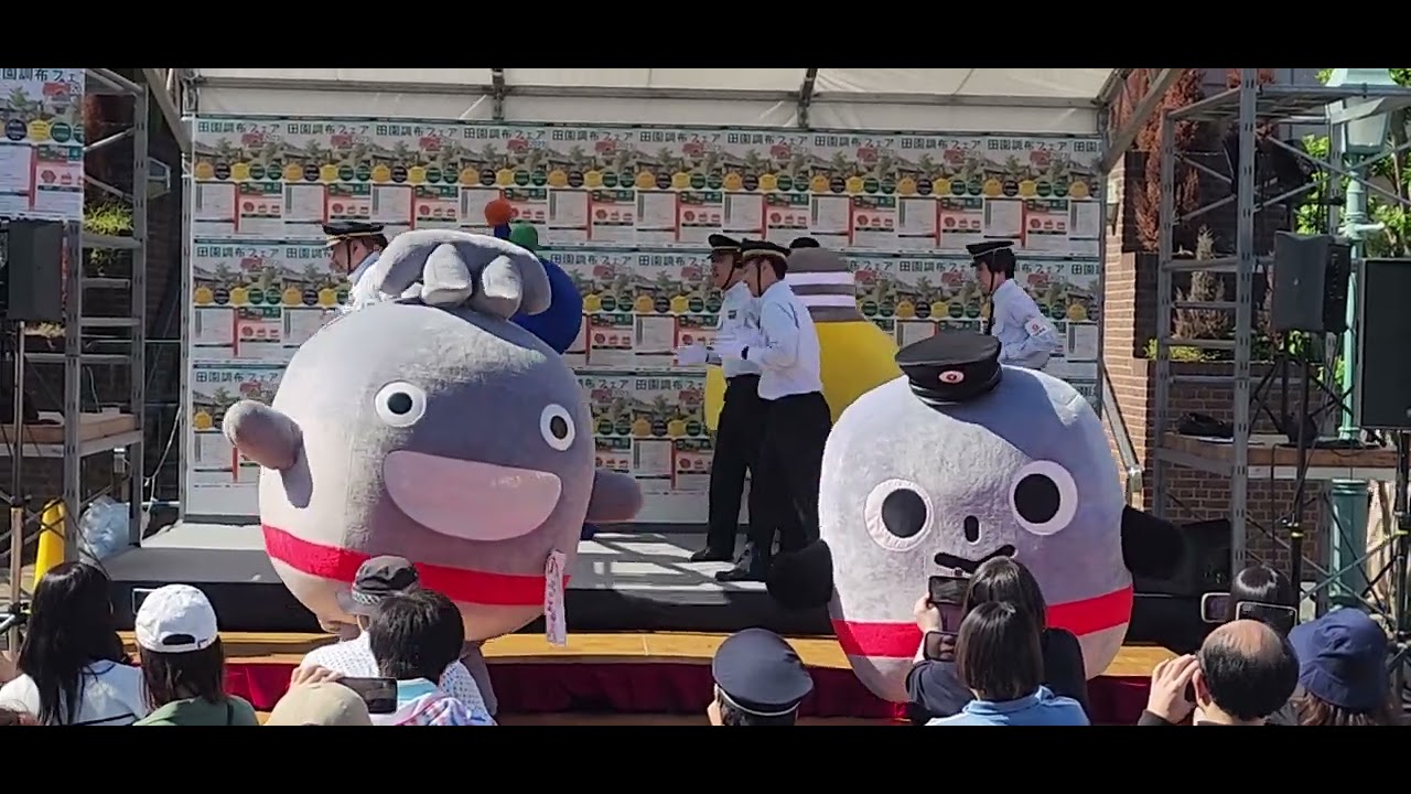 田園調布フェアで、のるるん体操