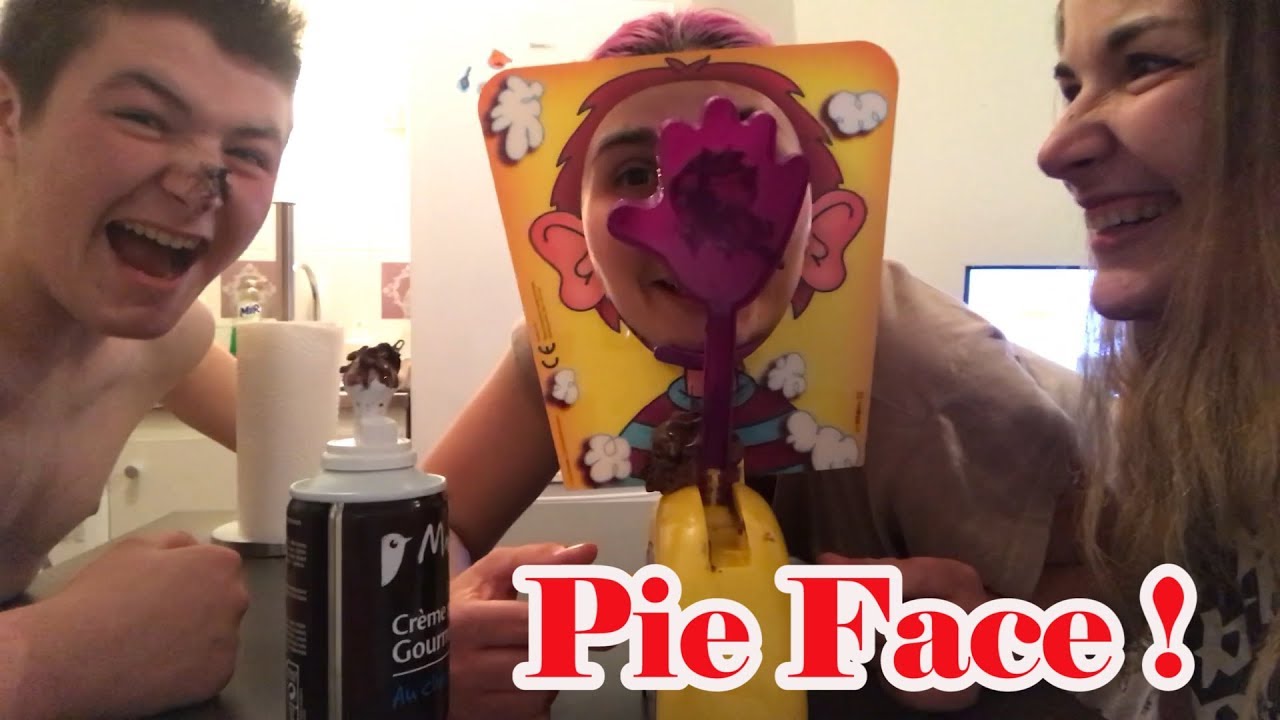 [CHALLENGE] PIE FACE-ENORMES FOUS RIRES ENTRE FRERE ET SOEUR 😂😂😂