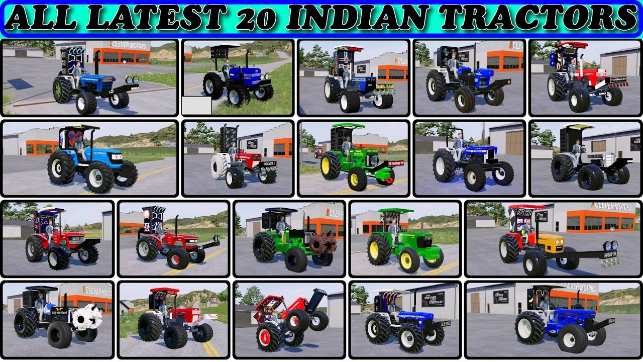 All latest 20+ indian tractor for farming simulator 2323 | coolie | fs 23 latest and new tractor mod