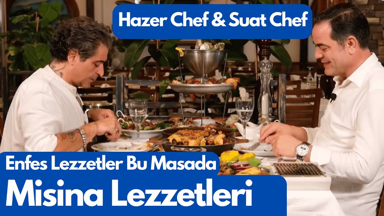 Hazer Amani ile Misina Balık Lezzetleri Kalkan Balığı Ahtapot Karides Lakerda Seafood Tabağı Kalamar