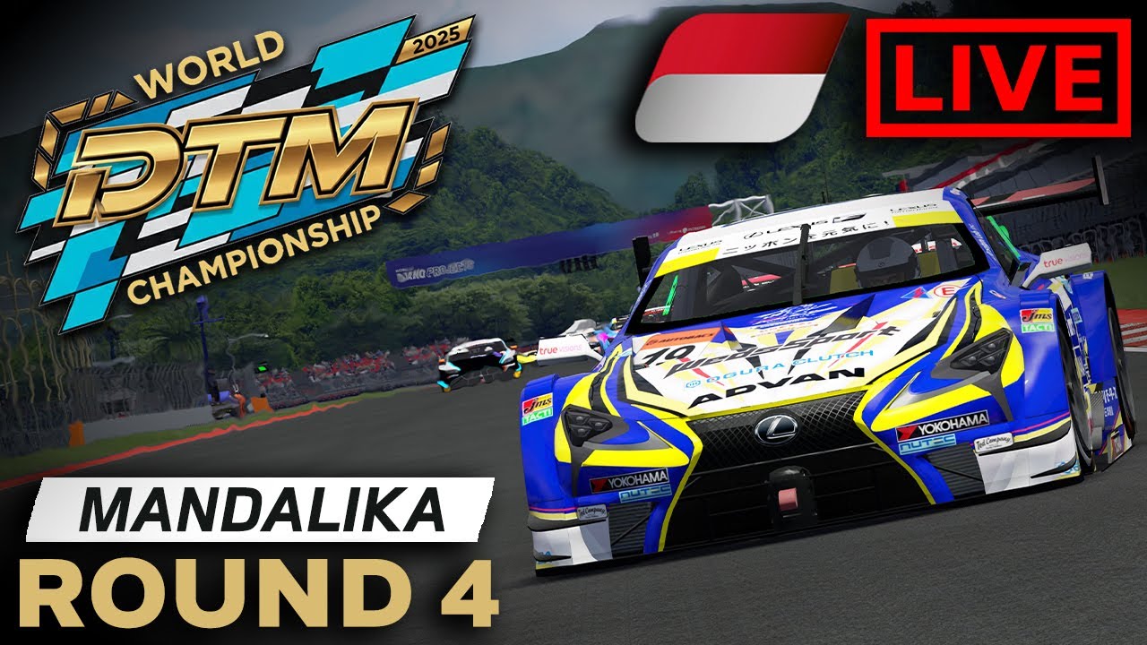 Live l Round 4 l Indonesian Grand Prix l CMRSC DTM World Championship 2025