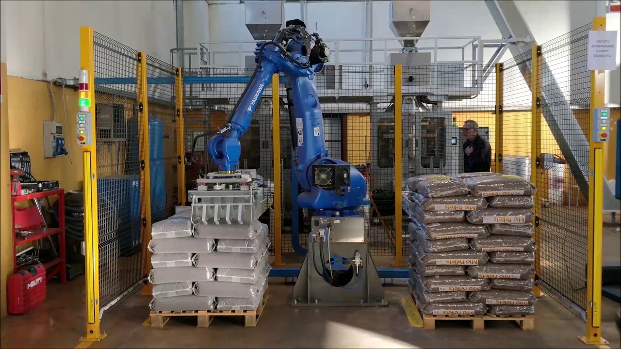 Pasmec Vicenza Pallettizzatore Antropomorfo 600 udc/h