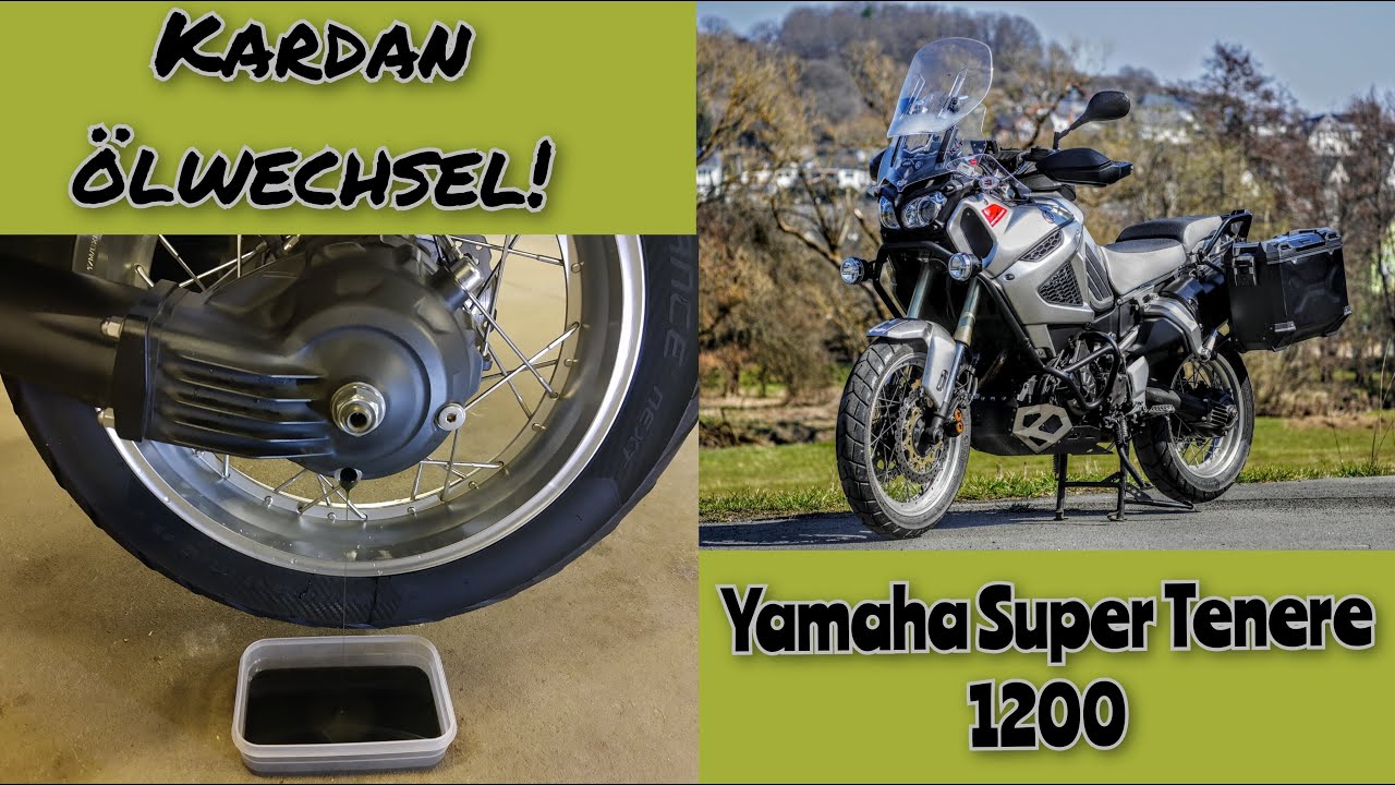 Kardan Ölwechsel Yamaha Super Tenere 1200